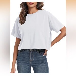 Elegant White Women's Crop Top